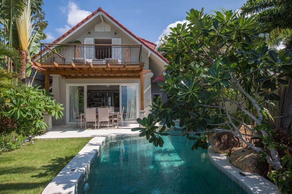 Beachfront Villa Charmant With Private Pool 사무이 외부 사진
